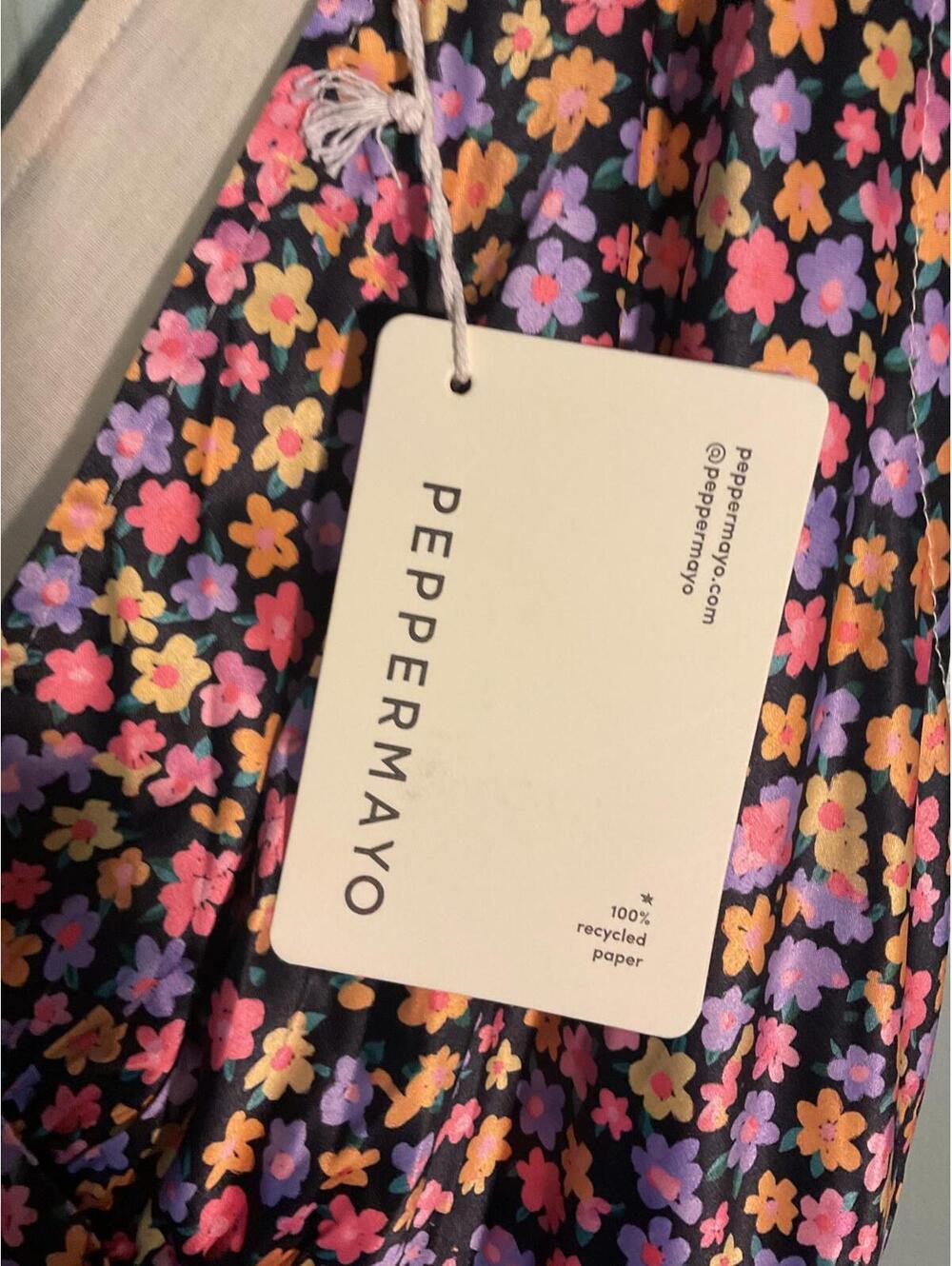 Stunning Peppermayo Floral  Slip Maxi Dress (Recycled Bottles)  NWT Medium - Picture 5 of 15